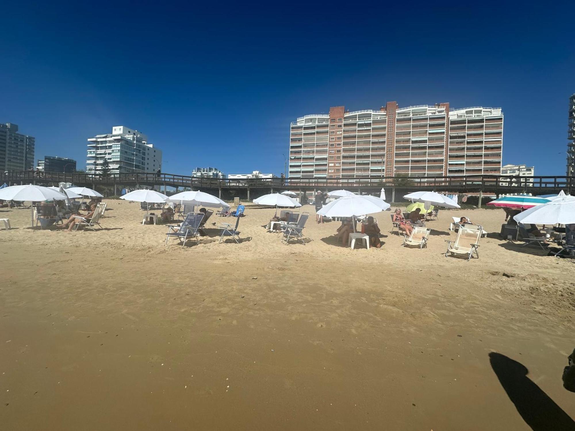 Enfrente Al Mar Limpieza Sabanas Y Toallas Estacionamiento Gimnasio Recepcion 24 Hs Apartamento
